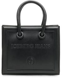 Iceberg - Logo-Embossed Bucket Bag - Lyst