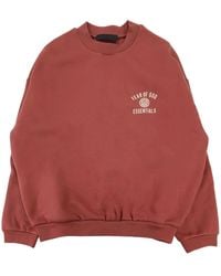 Fear Of God - Logo-Print Sweatshirt - Lyst
