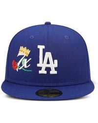 KTZ - X Mlb Los Angeles Dodgers Crown 7X Champs 59Fifty Fitted Hat - Lyst