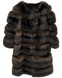 Simonetta Ravizza - Panelled Faux-Fur Coat - Lyst