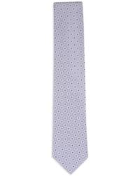 Eton - Geometric Patterned Tie - Lyst