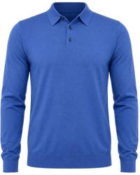 Paolo Pecora - Long-Sleeve Polo Shirt - Lyst