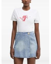 ARMANI EXCHANGE - Logo-Print Cotton T-Shirt - Lyst