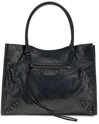 Balenciaga - Le City Leather Satchels Bag - Lyst