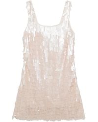 Jonathan Simkhai - Onyx Sequin Mini Dress - Lyst