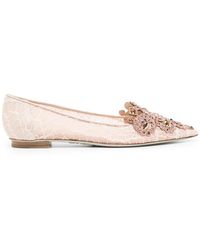 Rene Caovilla - Ballerine Con Decorazione - Lyst