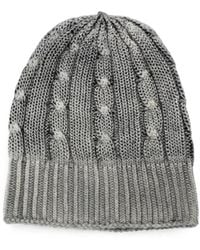 Avant Toi - Cable-Knit Beanie Hat - Lyst