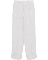 Officine Generale - Broek Met Cuffs - Lyst