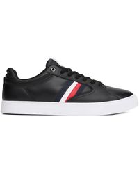 Tommy Hilfiger - Striped-Detail Sneakers - Lyst