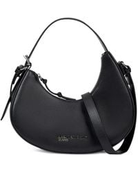 KARL LAGERFELD - Crescent Leather Shoulder Bag - Lyst