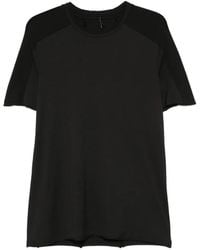 Masnada - Frayed Panelled T-Shirt - Lyst