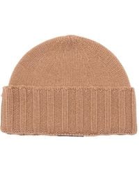 Drumohr - Ribbed-Knit Cashmere Beanie Hat - Lyst