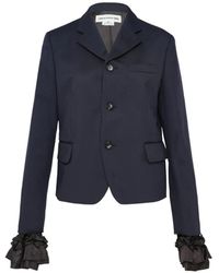 Comme des Garçons - Blazer À Volants - Lyst