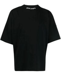Palm Angels - Camiseta con logo estampado en la parte trasera - Lyst