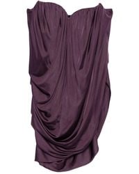 GIUSEPPE DI MORABITO - Haut Bustier À Design Drapé - Lyst