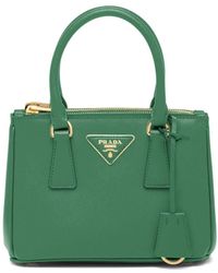 Prada - Mini Galleria Saffiano Leather Handbag - Lyst