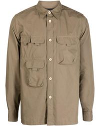 PS by Paul Smith - Flap-pockets Long-sleeve Shirt - Lyst