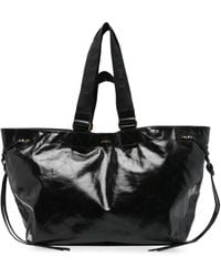 Isabel Marant - Wardy Leather Tote Bag - Lyst