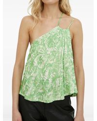Herskind - One-Shoulder Pleated Top - Lyst