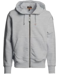 Parajumpers - Logo-Patch Zip-Up Hoodie - Lyst