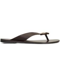 NICOLAS LAINAS - Hardware-Detail Leather Sandals - Lyst