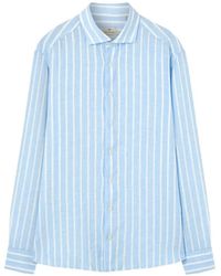 BASTONCINO - Vertical-Stripe Long-Sleeve Shirt - Lyst
