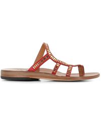 Calleen Cordero - Cruz N Sandal Stud-Embellished Sandals - Lyst