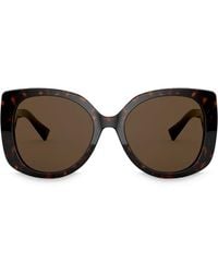 Versace - Medusa Icon Square-Frame Sunglasses - Lyst