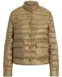 Ralph Lauren - Button-Up Quilted Jacket - Lyst