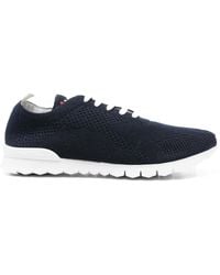 Kiton - Lace-Up Low-Top Sneakers - Lyst