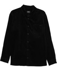 A.P.C. - Corduroy Chest-Pocket Shirt - Lyst