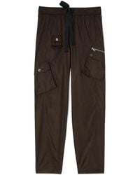 Ganni - Duchesse Nylon Trousers - Lyst