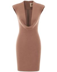 Aniye By - Dina Jabot-Detail Mini Dress - Lyst
