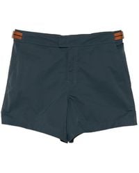 ZEGNA - Buckle-Fastening Swim Shorts - Lyst