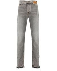 Palm Angels - Mid-rise Slim-fit Trousers - Lyst