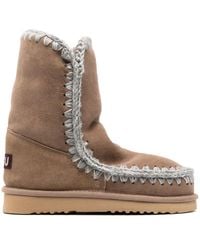Mou - 24 Leather Ankle Boots - Lyst
