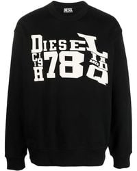 DIESEL - Graphic-Print Sweatshirt - Lyst