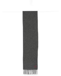 Ami Paris - Ami De Coeur Fringed Scarf - Lyst