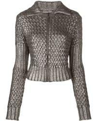 Alberta Ferretti - Cardigan - Lyst