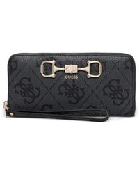 Guess - Portemonnee Met Logoprint - Lyst