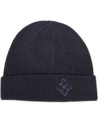 Tagliatore - Rib-Knit Beanie Hat - Lyst