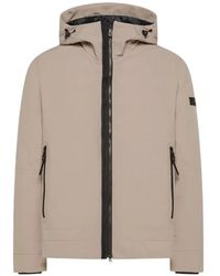 Peuterey - Hooded Logo-Patch Jacket - Lyst