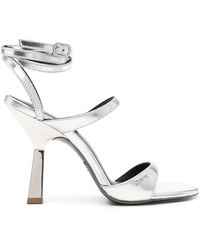 Patrizia Pepe - 110mm Leather Sandals - Lyst