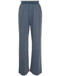 we11done - Logo-Embroidery Track Pants - Lyst