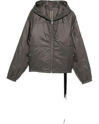Rick Owens - Zip-Up Hooded Jacket - Lyst