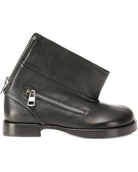 JW Anderson - Zip-Detailed Ankle Boots - Lyst