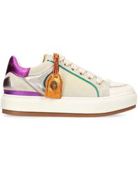 Kurt Geiger - Southbank Tag Leather Sneakers - Lyst