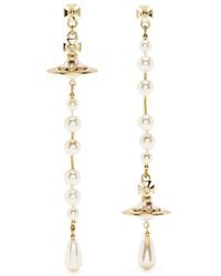 Vivienne Westwood - Faux-Pearl Drop Earrings - Lyst