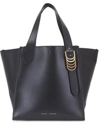 Dorothee Schumacher - Double-Buckle Leather Tote Bag - Lyst