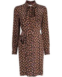 Diane von Furstenberg Prita Shirt Dress - Black